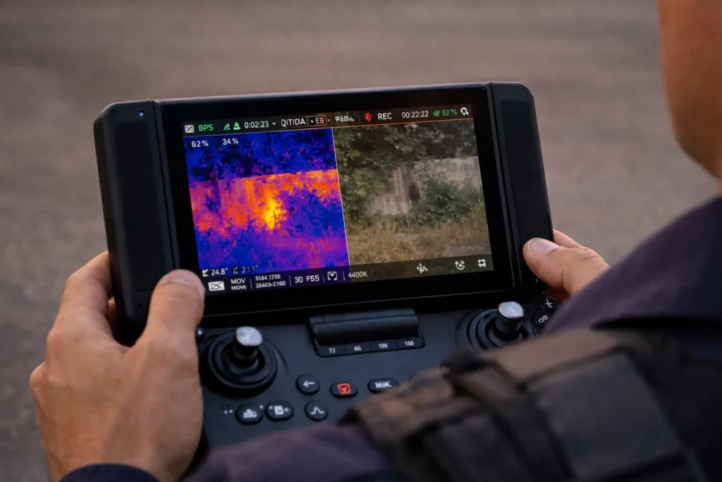 Drones na segurança 