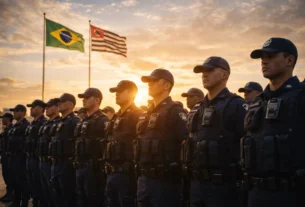 Agentes formados na Guarda Civil Metropolitana - Concurso GCM SP 2026