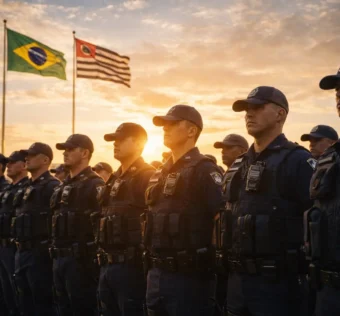 Agentes formados na Guarda Civil Metropolitana - Concurso GCM SP 2026