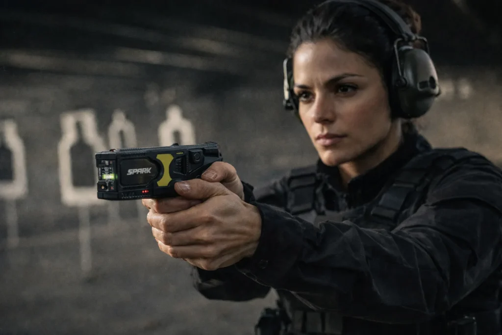 Treinamento com Dispositivo Não Letal Spark
