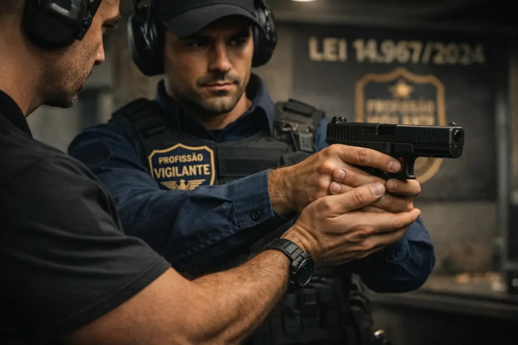 Porte de Arma do Vigilante: O Guia Definitivo sobre Direitos, Leis e a Realidade das Ruas 3 Como obter o porte de arma do vigilante através da Polícia Federal (Sinarm).